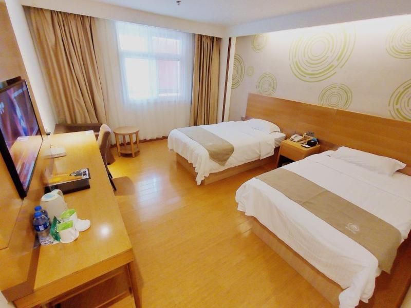Greentree Inn Jiangxi Fuzhou Gandong Bridge Express Hotel Eksteriør bilde